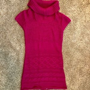 Sweater Dress Pink